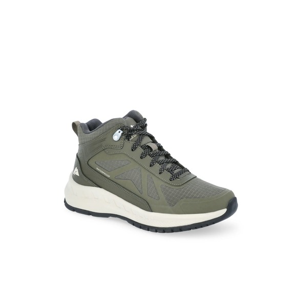Ozark Trail Shoes - Ozark Trail Women's Size 6.5 Olive Leather Waterproof Tech Hiker Boot Shoes NWT